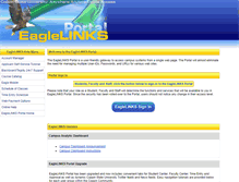 Tablet Screenshot of eaglelinks.coppin.edu